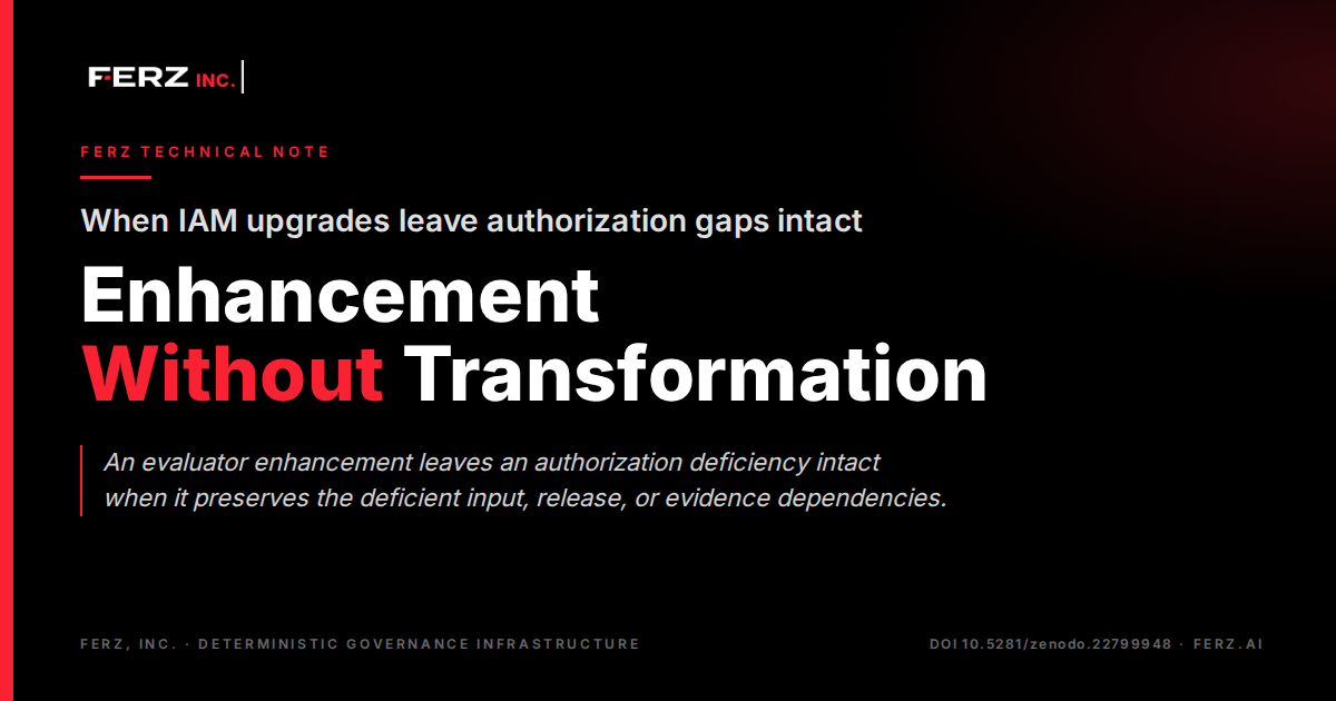 Enhancement Without Transformation: When Access-Control Upgrades Leave Authorization Gaps Intact